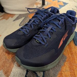 Altra Men's Athletic Shoes - Navy and Green